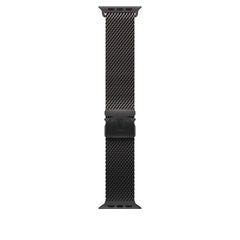 Apple Watch Band Titanium Milanese Loop (49MM / M) Natural and Black