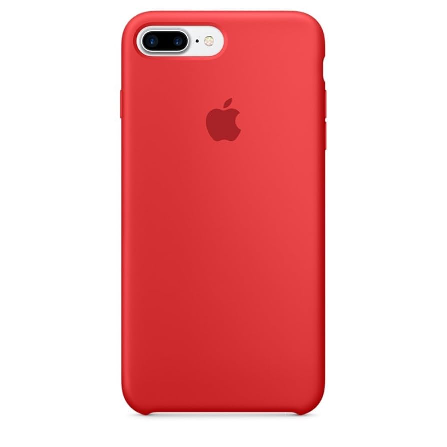 Silicone Case 7 Plus Red