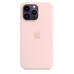 Silicone Case 14 Pro Max Chalk Pink