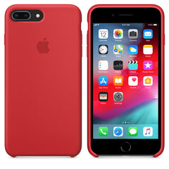 Silicone Case 8 Plus Red